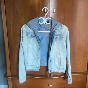 Girls jean jacket Large